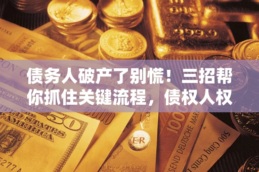 武汉债务人破产了别慌！三招帮你抓住关键流程，债权人权益不再缩水