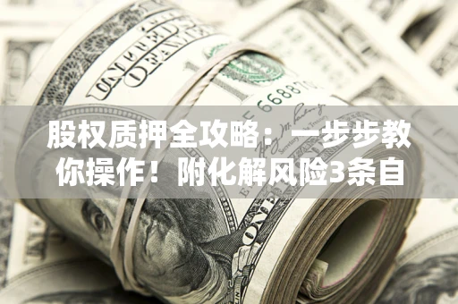 武汉股权质押全攻略：一步步教你操作！附化解风险3条自救法则
