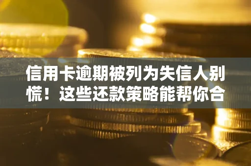 武汉信用卡逾期被列为失信人别慌！这些还款策略能帮你合法止损
