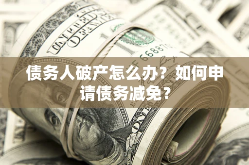 武汉债务人破产怎么办？如何申请债务减免？
