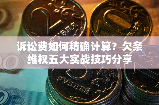 武汉诉讼费如何精确计算？欠条维权五大实战技巧分享