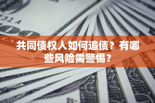 武汉共同债权人如何追债？有哪些风险需警惕？