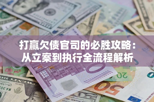 武汉打赢欠债官司的必胜攻略：从立案到执行全流程解析